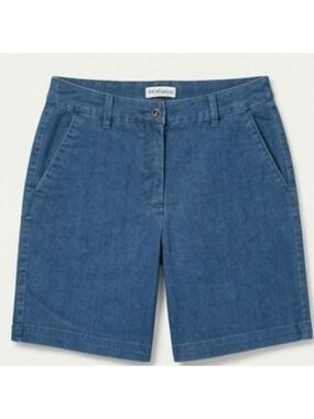 Kim Rogers Bermuda Shorts Denim Cotton Blend Size 8